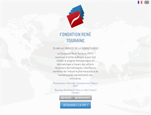 Tablet Screenshot of fondation-r-touraine.org